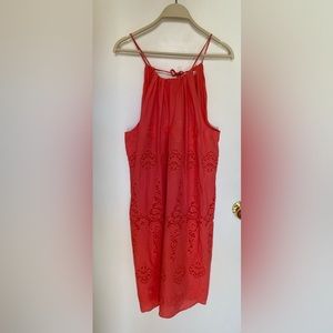 NWT Max Studio Embroidered Halter Dress
